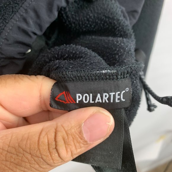 The North Face Polartec Fleece Jacket Women’s S Black Long Sleeve Casual Outdoor - Picture 7 of 12